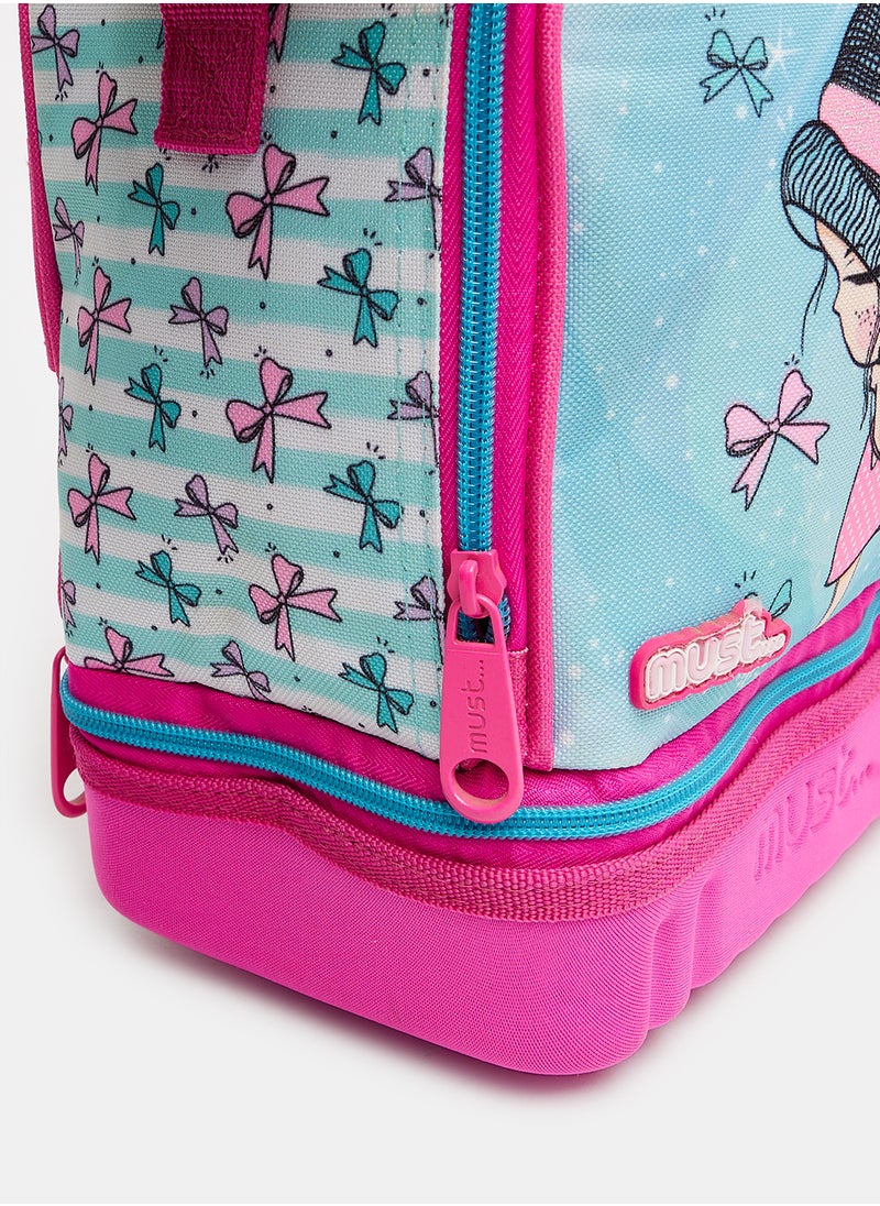 Must - Must Girl with Balloons Lunch Bag - Image 1