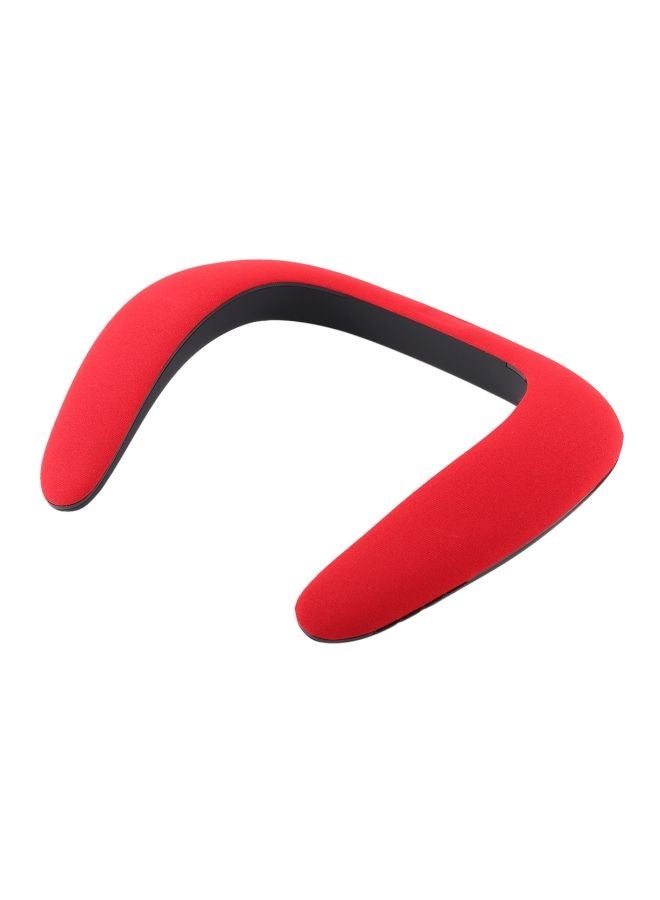 NIBEMINENT Wearable Bluetooth Speaker With Mic Red - Image 1