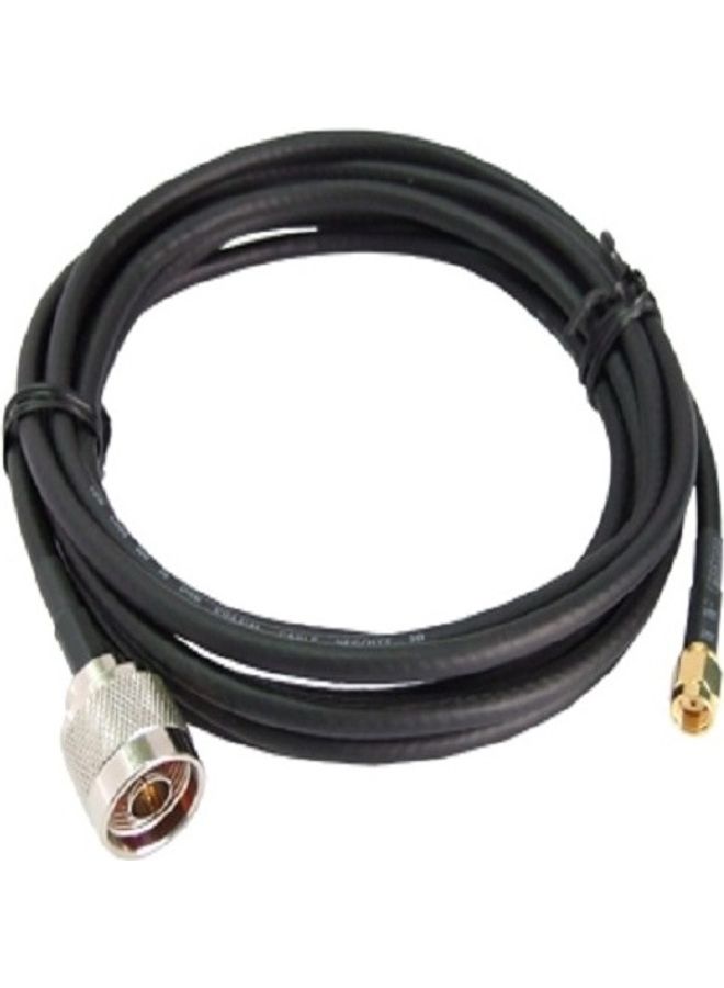 ALFA RSMA Male To N Male Cable Assembly Black - Image 1