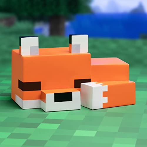 Paladone Minecraft Cute Fox Night Light, Soft Orange Glow, Officially Licensed Minecraft Decor and Desk Lamp for Gaming Room or Kids and Tween Bedroom - Image 5