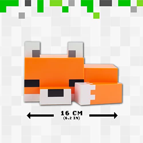 Paladone Minecraft Cute Fox Night Light, Soft Orange Glow, Officially Licensed Minecraft Decor and Desk Lamp for Gaming Room or Kids and Tween Bedroom - Image 3