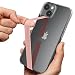Sinjimoru Stretchable Silicone Phone Strap Flexible and Elastic Grip Holder for iPhone Android Secure Phone Loops Finger Grip with Wireless Charging Support Sinji Loop Pink - Image 2