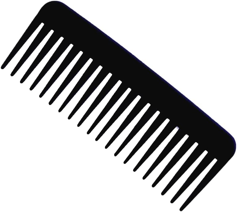 Large Wide Tooth Hair Detangler Styling Comb No Handle For Different Hair Types
