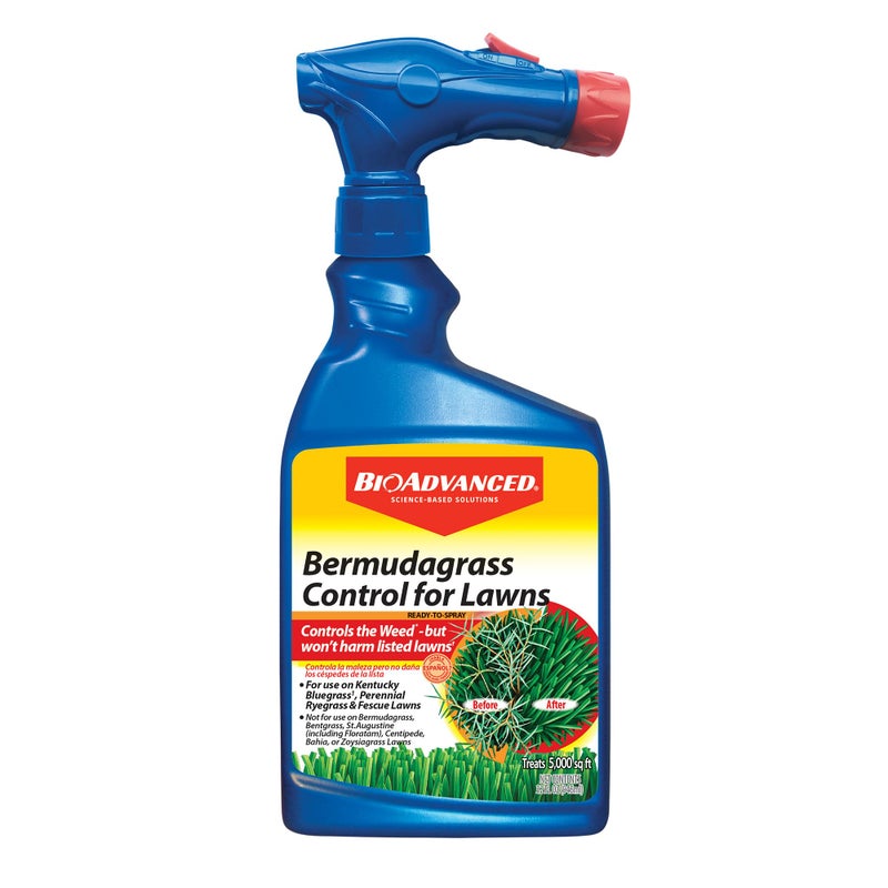 BioAdvanced Bermudagrass Control for Lawns, Ready-to-Spray, 32 oz, 5,000 Sq Ft - Image 1