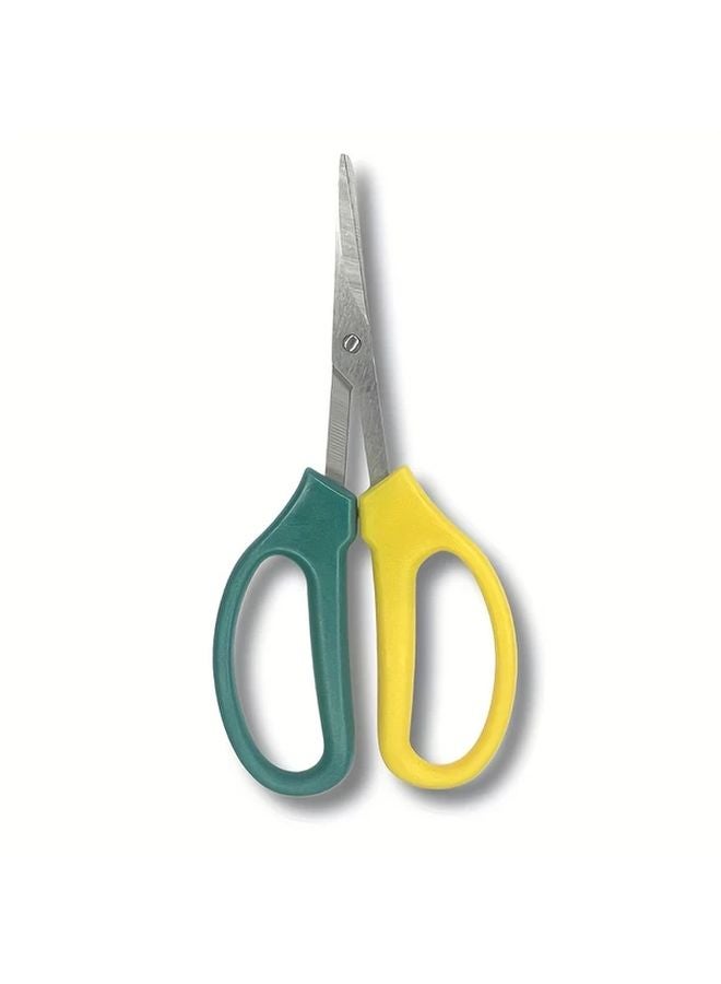 Elbow Model Stainless Steel Pruning Shears Dual Color Ambidextrous Garden Scissors - Image 5
