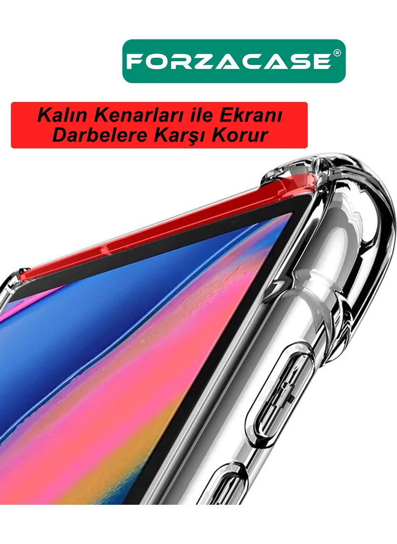 فورزاكاس Honor Pad X9 Anti Shock Silicone Case + Tempered Unbreakable Glass - FC014