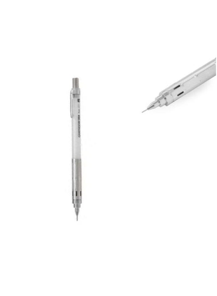 Pentel قلم رصاص ميكانيكي جراف جير 300 من 4 قطع برأس 0.5 مم متعدد الألوان - Image 2
