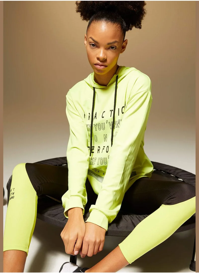 DeFacto Oversize Fit Long Sleeve Hoodie