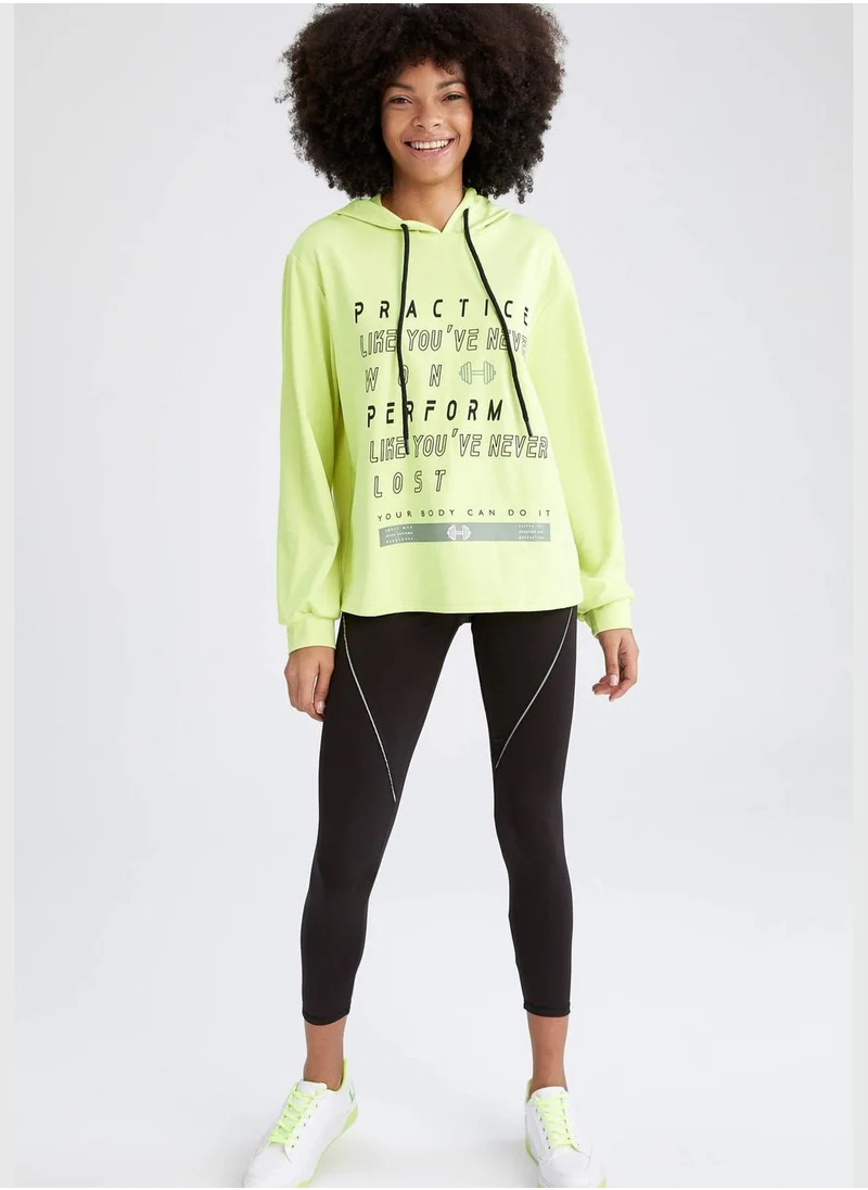 DeFacto Oversize Fit Long Sleeve Hoodie