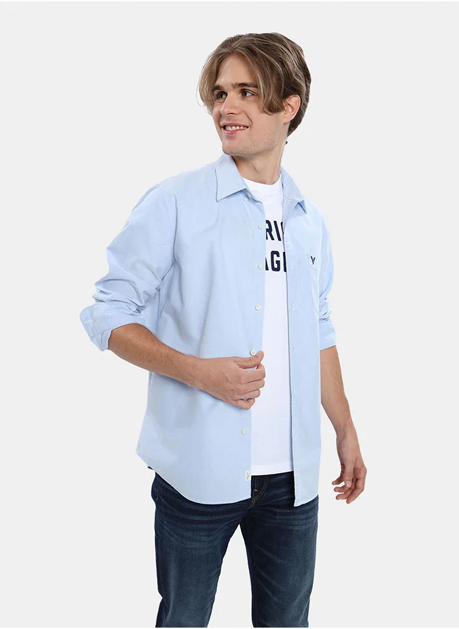 امريكان ايجل Regualr Fit Button Up Oxford Shirt