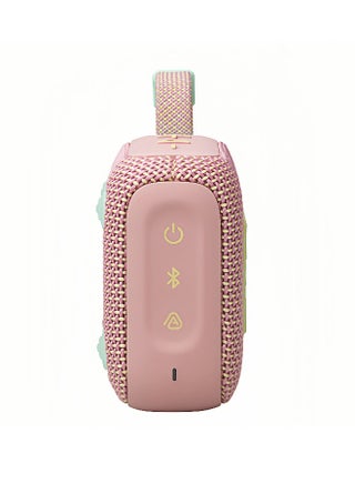 Go4-Portable Waterproof and Dustproof Wireless Bluetooth Speaker, Big Pro Sound with Punchy bass,Built-in long-lasting battery, Made in Part with Recycled Materials Pink - view 5