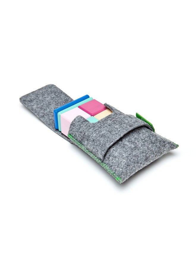 Tegu مجموعة كتل خشبية مغناطيسية بجيوب تegu مكونة من 8 قطع بلوسوم - Image 3