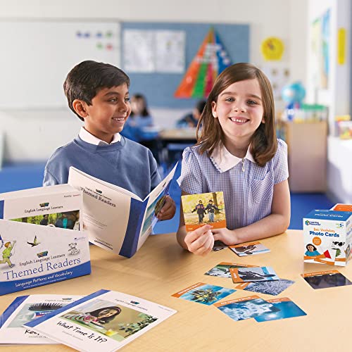 Learning Resources Basic Vocabulary Photo Cards VocabularyPhonics Learning Educational Games for Kids 156 Cards Ages 5 - Image 5