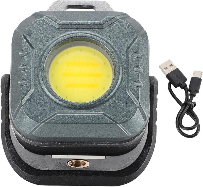 Portable Rechargeable LED Work Light 500LM Magnetic IPX5 Waterproof ABS Aluminum PC - Image 1