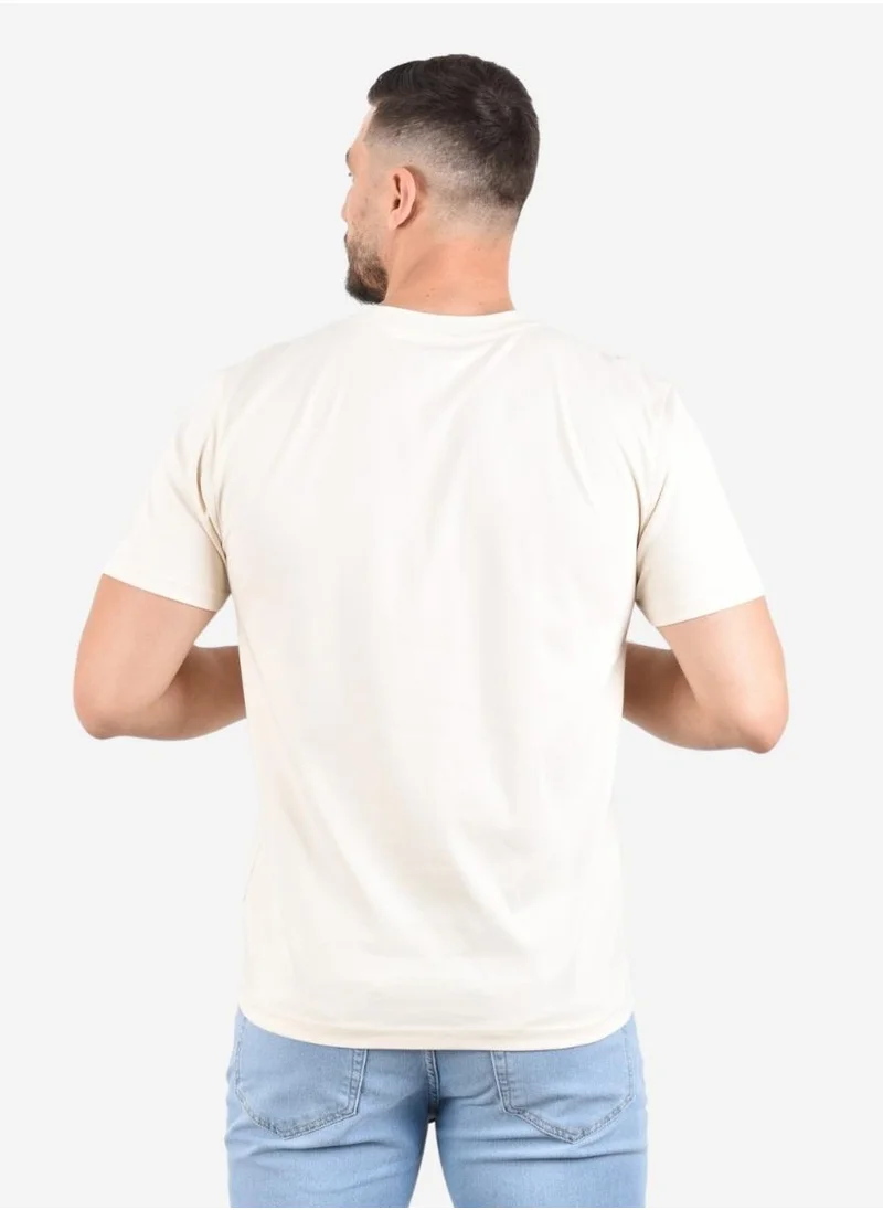 جيوردانو Men's Liquid Touch Tee  - Khaki