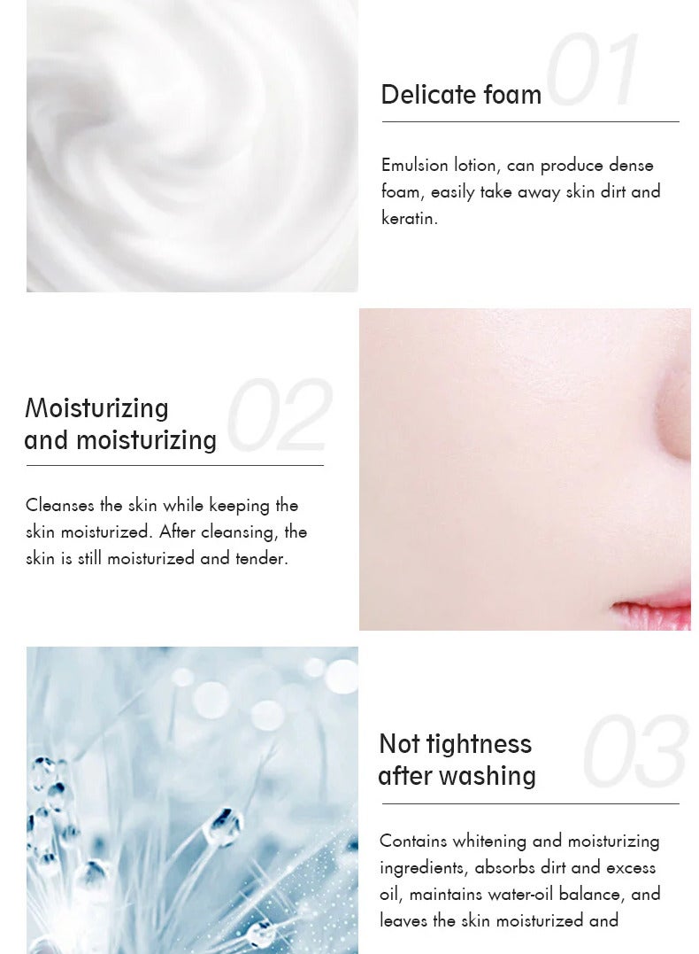 بيو أكوا رغوة للوجه بخلاصة الخوخ  100 جرام - Image 4