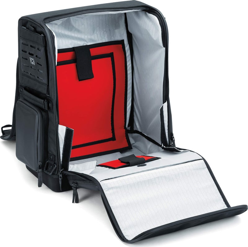 Kuryakyn 5222 XKursion XS Odyssey Motorcycle Travel Luggage: Weather Resistant Seat/Trunk/Rack Bag with Sissy Bar Straps, Black - Image 2