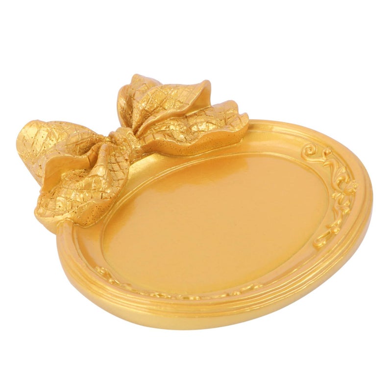 2pcs Golden Retro Decorative Ornament for Home Tabletop Vintage Photo Prop - Image 3