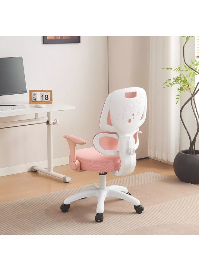 Home Box Tulip Bubble High Back Kids Chair in Pink - Image 2