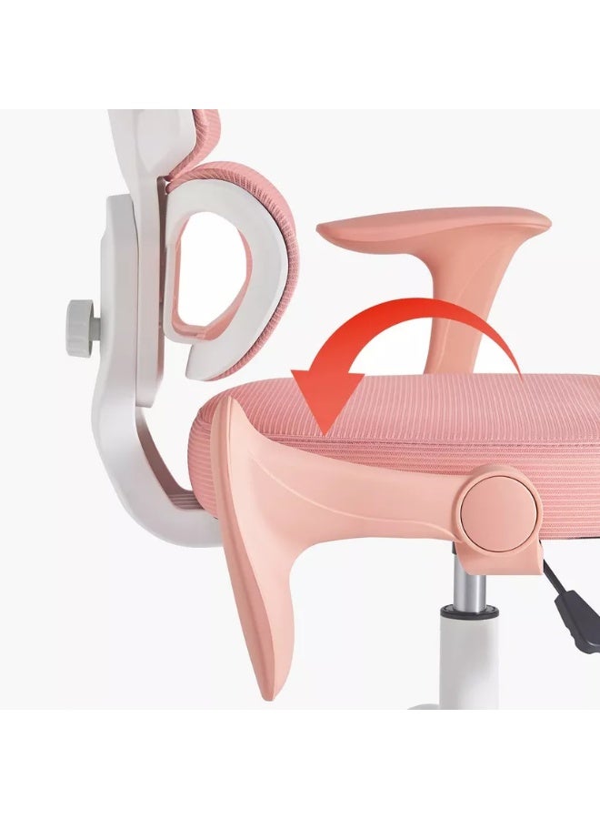 Home Box Tulip Bubble High Back Kids Chair in Pink - Image 5