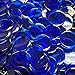 MR CHIPS Plastic Bingo Chips for Games 150 Count Bag Solid and Transparent Colors Counting Blue 34 Inch - Image 2