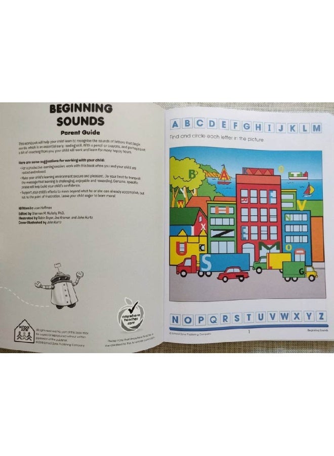 Hinkler Beginning Sounds – A Get Ready Book for Early Literacy and Phonics - Image 2