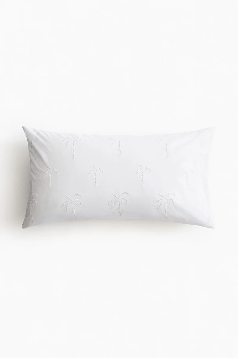 H&M Broderie anglaise pillowcase