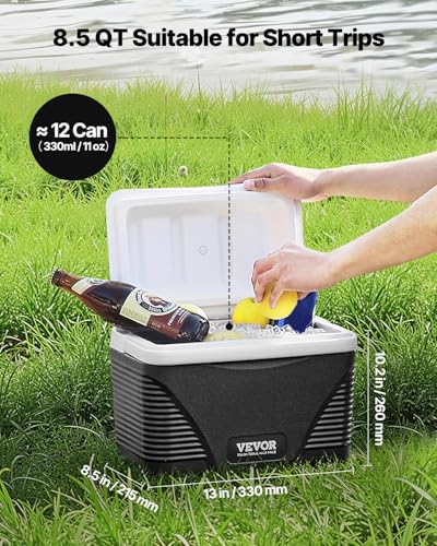 VEVOR Portable Cooler 85 QT Hard Cooler with Ice Retention and HeavyDuty Handles Lightweight Rigid Material Insulated Portable Cooler Suitable for Family Picnics and Short Trips - Image 3
