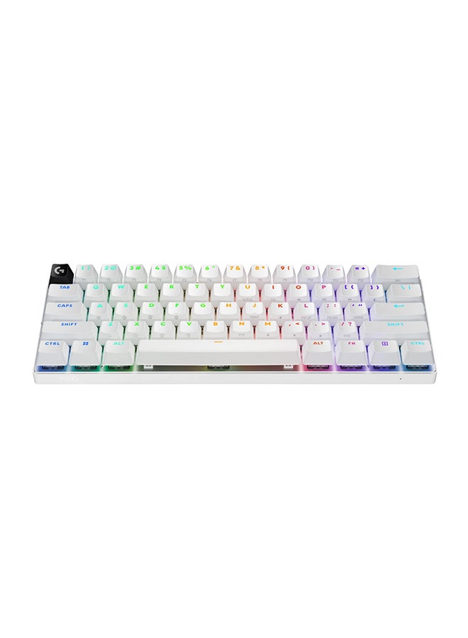 Logitech G PRO X 60 LIGHTSPEED Wireless Gaming Keyboard (Tactile) White - Image 2