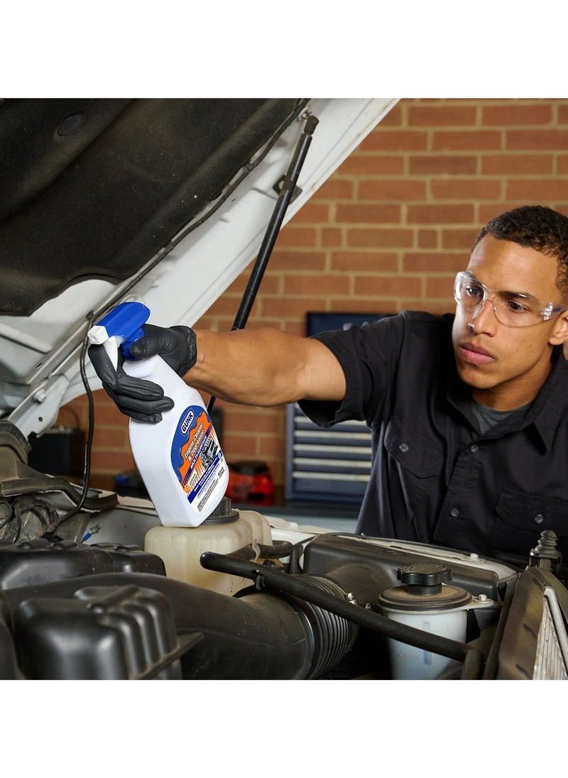 Gunk - GUNK Multi Purpose Engine Cleaner Degreaser Removes Grease Oil From Metal And Plastic Engine Degreaser 946ml - Image 1