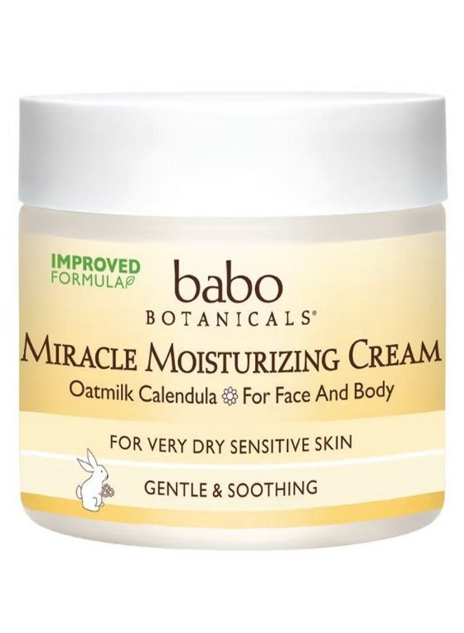 Babo Botanicals Miracle Moisturizing Cream 2 oz 57 g - Image 1