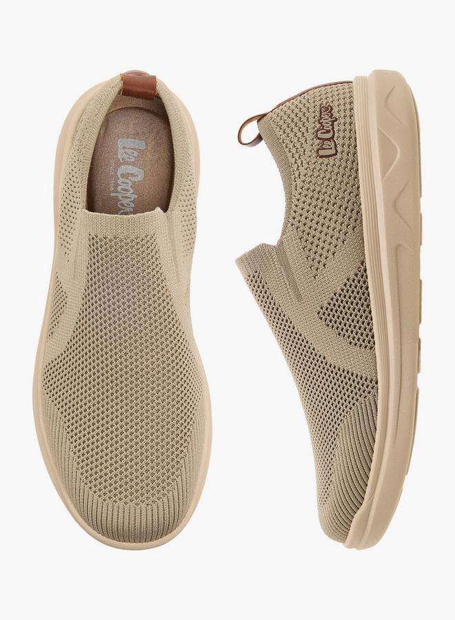 Lee Cooper Men Mesh Textured Loafers - Image 3