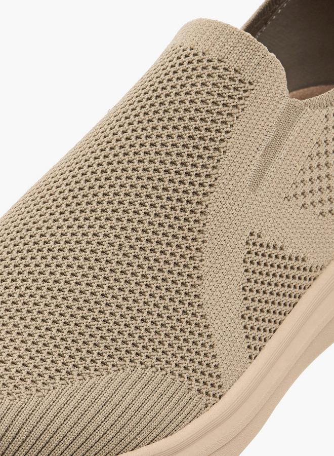 Lee Cooper Men Mesh Textured Loafers - Image 4