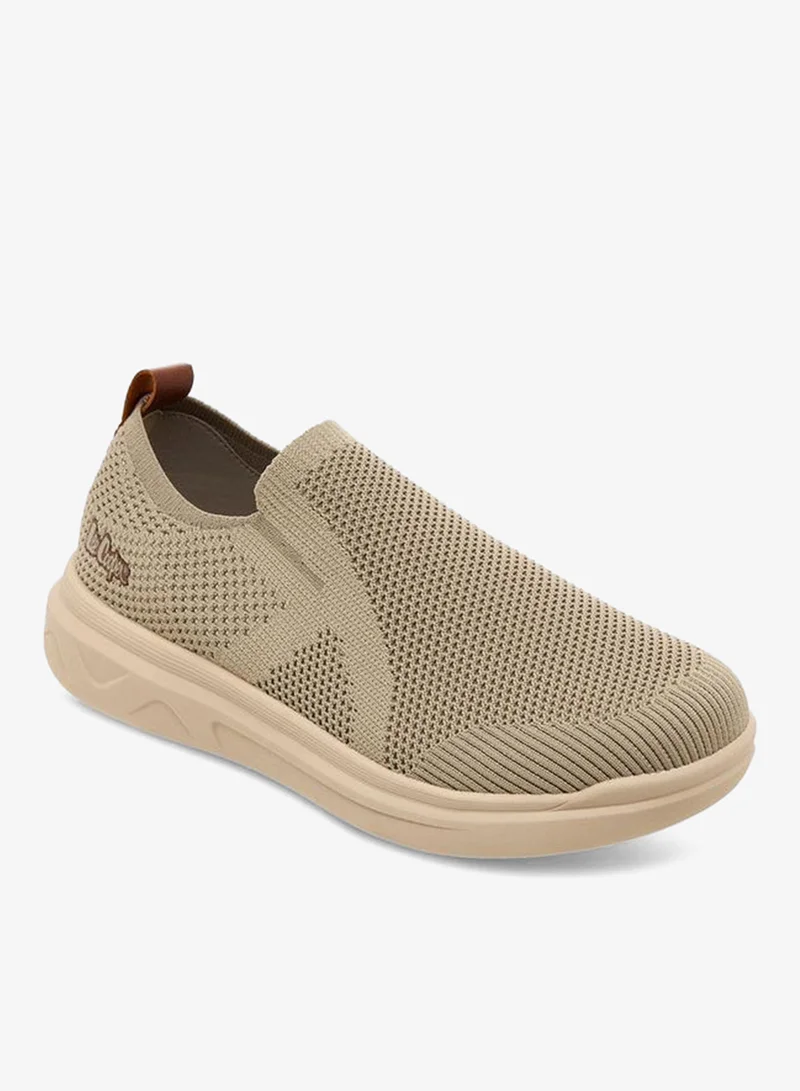 Lee Cooper Men Mesh Textured Loafers