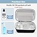 ProCase Travel Case for NeilMed Sinus Rinse Packets Carrying Bag for Maoever Neti Pot Nasal Rinse Portable Case for Sinus Rinse Bottle and Nasal Wash Salt Packets or Nose Cleaner Kit Black - Image 4