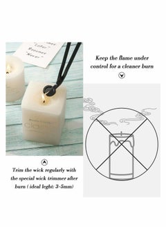 Y&D Candle Accessory Set - Black Wick Trimmer Dipper Care Tools Gift for & Aromatherapy Lovers  - Image 2