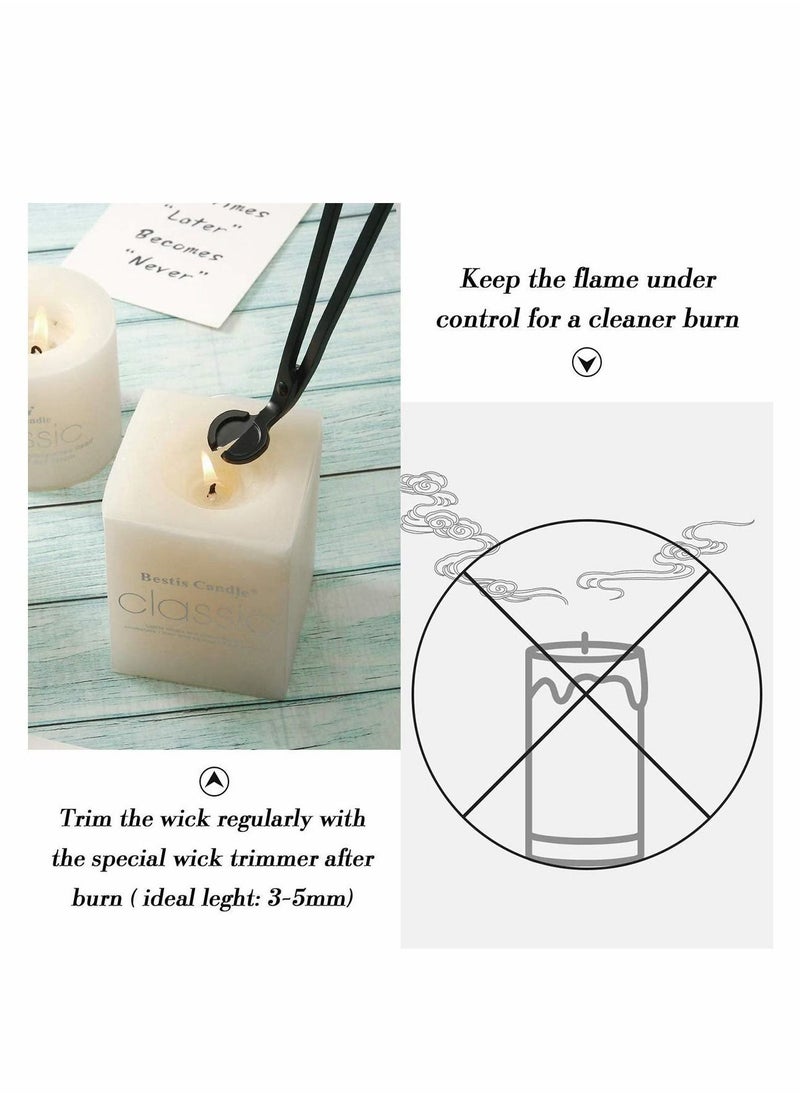 Y&D Candle Accessory Set - Black Wick Trimmer Dipper Care Tools Gift for & Aromatherapy Lovers  - Image 2