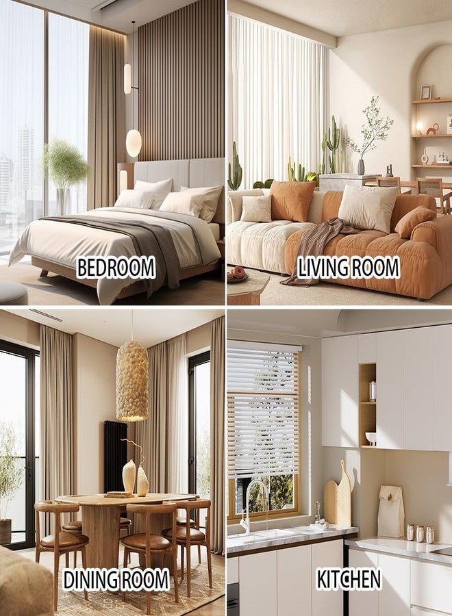 Sutuo Home ستائر Sutuo Home سوداء بوهو بطول 84 بوصة لغرفة النوم وغرفة الأطفال، ستائر ريفية أنيقة مزينة بشرابات مجوفة، ستائر مطرزة بنمط بوهيمي، جيب للعمود، لوحة واحدة، عرض 52 بوصة × طول 84 بوصة - Image 4