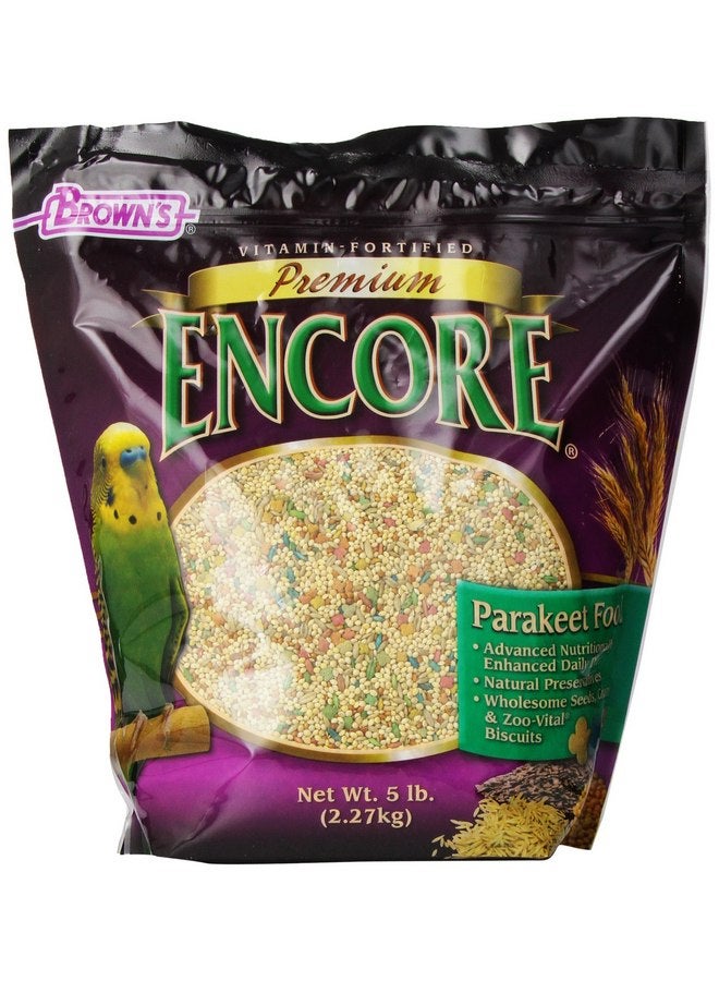 BROWN'S F.M. Brown'S Encore Parakeet Food, 5-Pound - Image 1