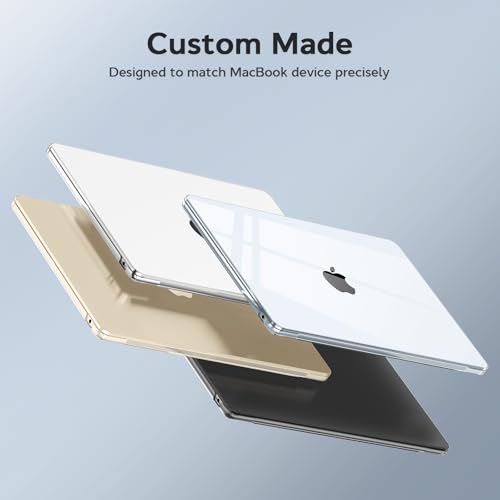B BELK Compatible with MacBook Pro 16 inch Case 2020 2019 Release A2141, Clear Plastic Laptop Hard Shell Case Cover with Keyboard Cover & Screen Protector for MacBook Pro 16 with Touch Bar & Touch ID - Image 5