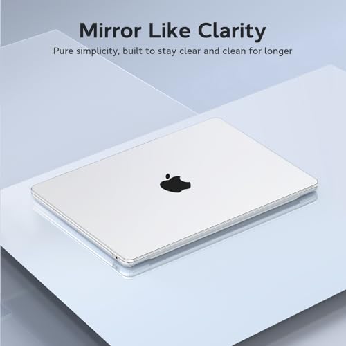 B BELK Compatible with MacBook Pro 16 inch Case 2020 2019 Release A2141, Clear Plastic Laptop Hard Shell Case Cover with Keyboard Cover & Screen Protector for MacBook Pro 16 with Touch Bar & Touch ID - Image 3