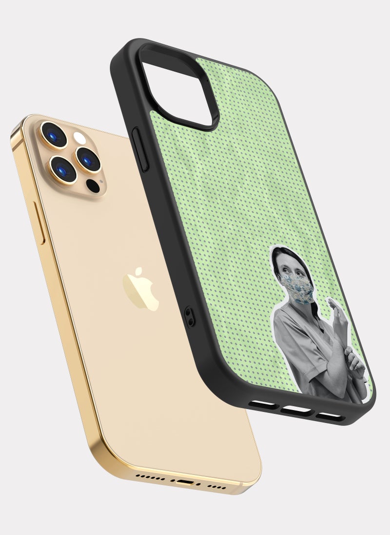 PXLAAT iPhone 12 Pro case cover Female Doctor - Image 2