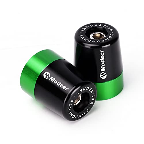 Modeer قبضة مقبض مودير لدراجة نينجا 250 300 400 650 1000 400R 250R 250SX 1000SX H2R ZX14R ZX10R ZX6R Z250 300 400 Z650 750 800 900 1000 فولكان S 650 900 ملحقات دراجات نارية (أخضر) - Image 4