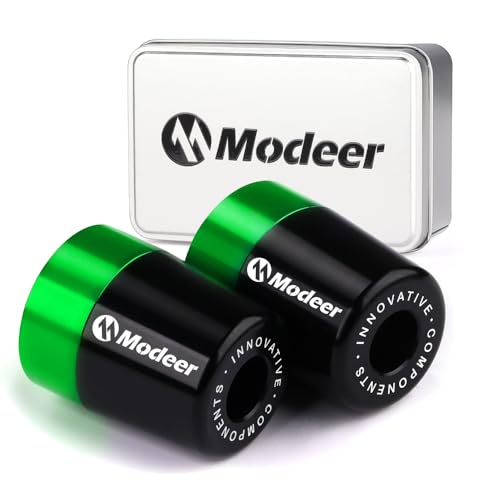 Modeer قبضة مقبض مودير لدراجة نينجا 250 300 400 650 1000 400R 250R 250SX 1000SX H2R ZX14R ZX10R ZX6R Z250 300 400 Z650 750 800 900 1000 فولكان S 650 900 ملحقات دراجات نارية (أخضر) - Image 1