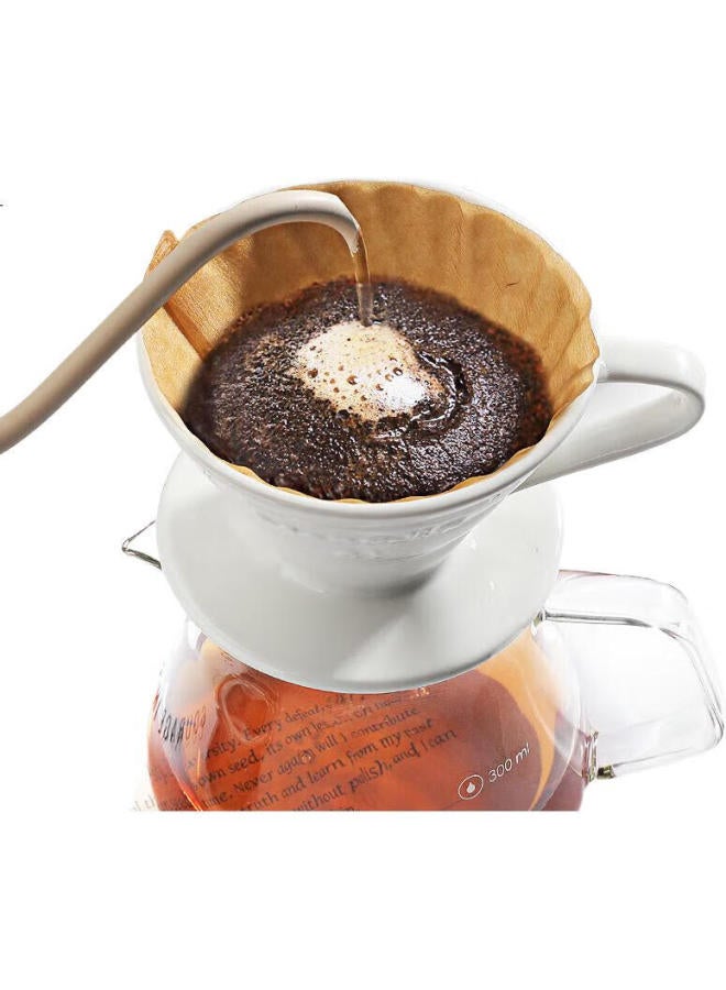 Mongdio Ceramic V60 Coffee Filter Cup Hand Drip Coffee Filter 01 Red - Image 2