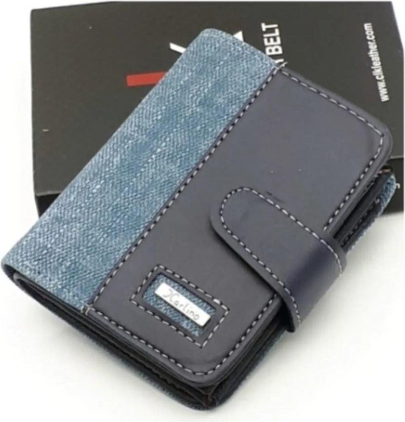 Newish Polo Newishpolo Fabric Men's Wallet Blue  - Image 2