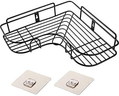Urdhvamurti Urdhvamurti Kitchen Bathroom Corner SelfAdhesive Tripod Shelf OrganizerStorage Shelves and Racks1Pic - Image 4