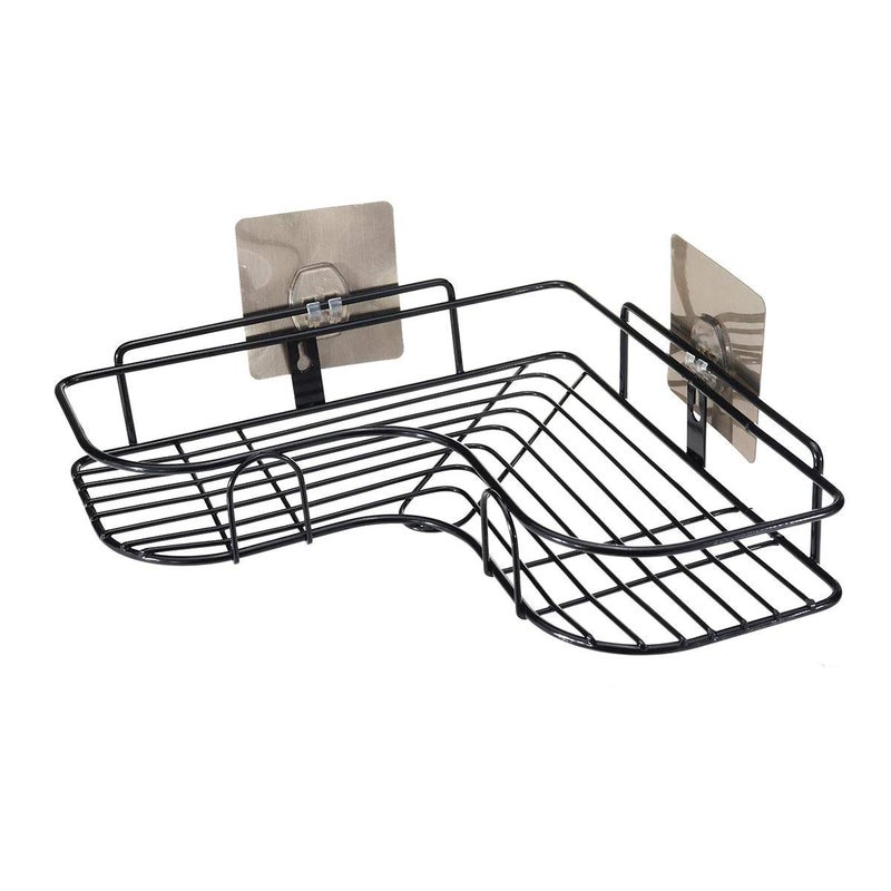 Urdhvamurti Urdhvamurti Kitchen Bathroom Corner SelfAdhesive Tripod Shelf OrganizerStorage Shelves and Racks1Pic - Image 1