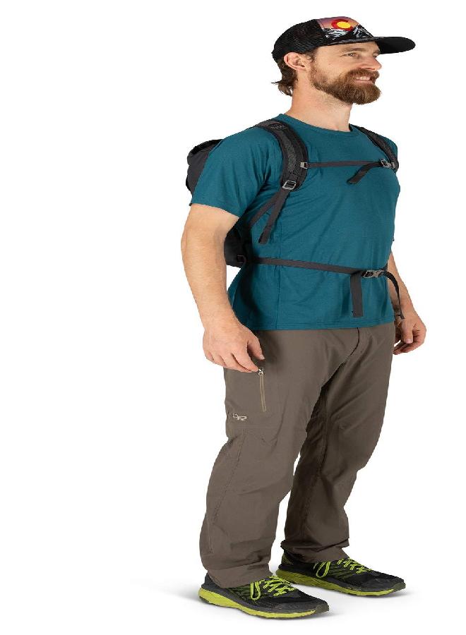 Osprey Daylite Cinch Backpack, Black - Image 3