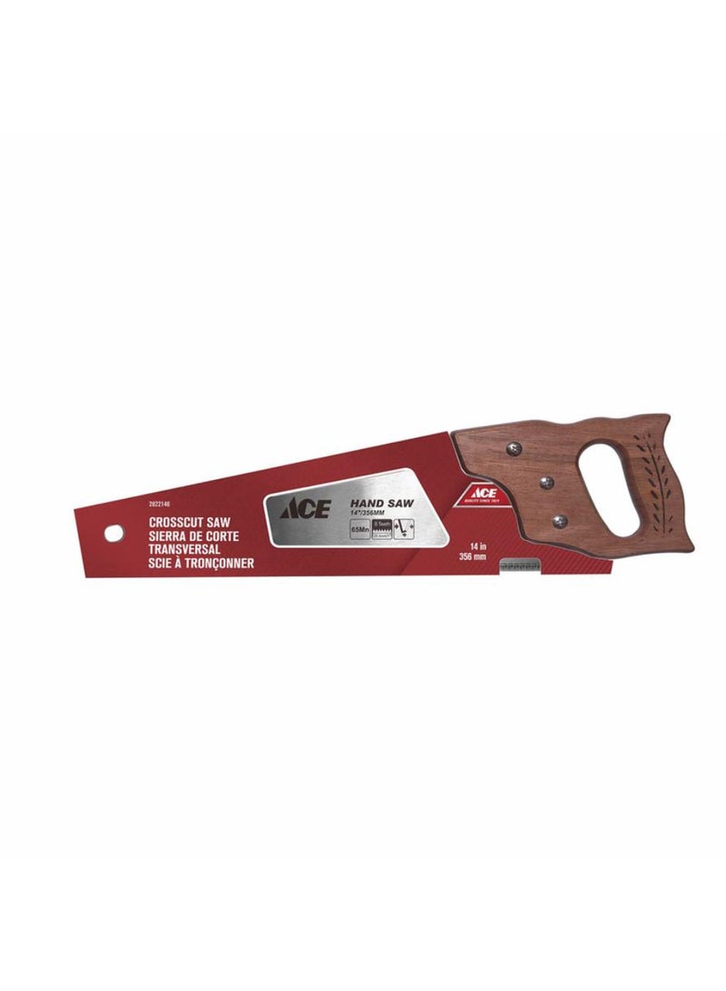 ACE Steel Crosscut Saw WHardwoodgrip 356cm 